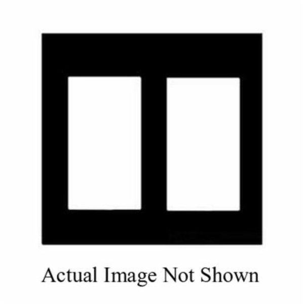 Wallplates 2G 302SS BLOCK RCPT.(GFI), Mulberry, Mfr#: 93402